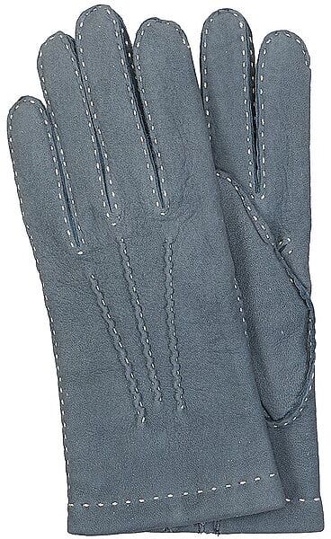 TR-HANDSCHUHE Lederhandschuhe blau   9 9