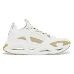 EA7 Unisex. 7X000383_AF19525 Turnschuhe Infinity Cage Weiß (40), Stoff, Wohnung, Schnürsenkel, Lässig