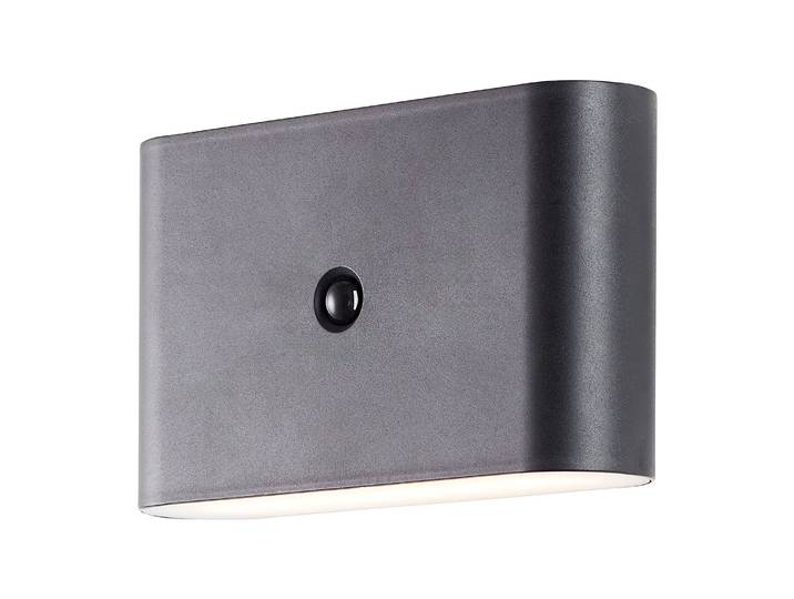 LED-Wandleuchten Xino 6 x 10 x 16cm Schwarz/Schwarz