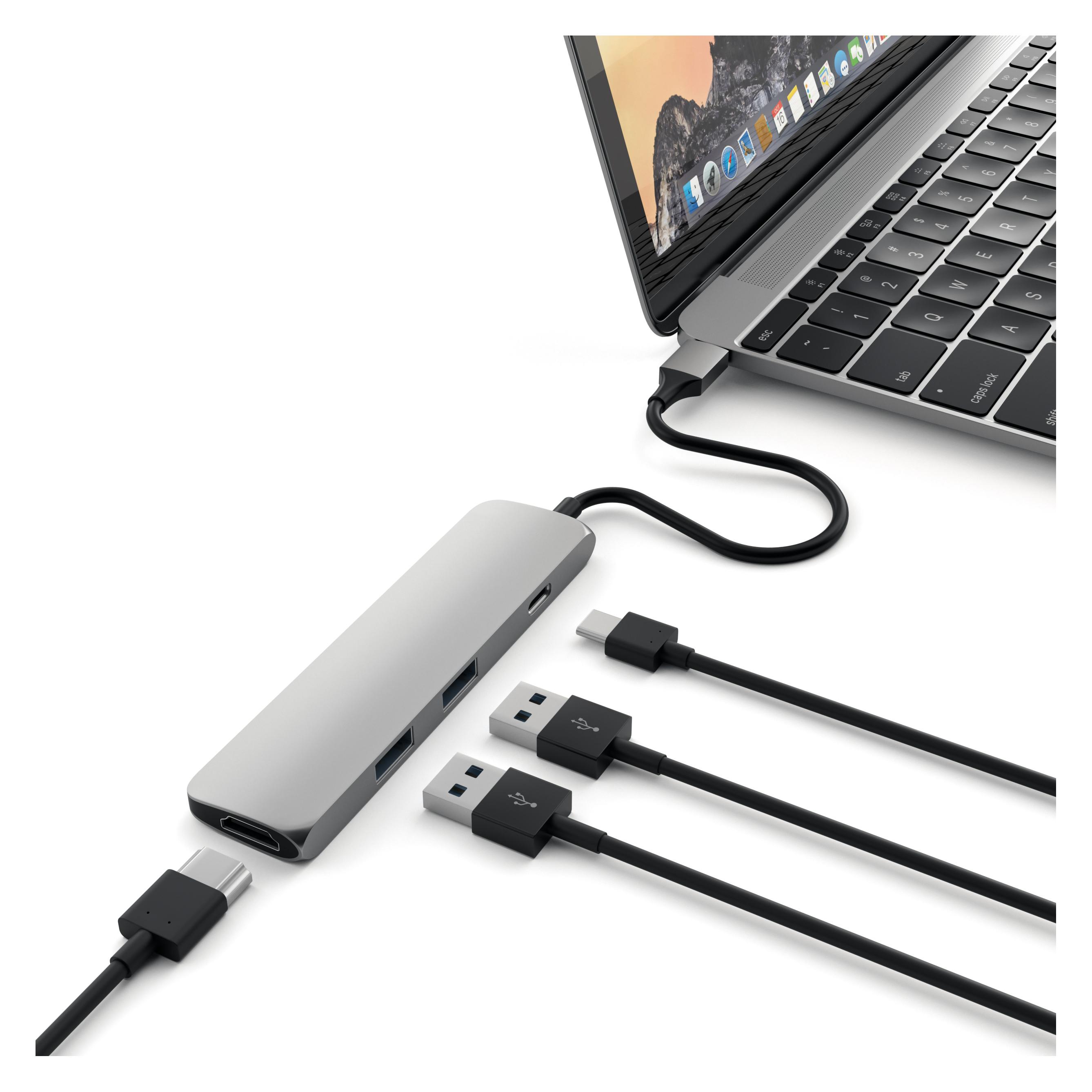 Satechi St-Cmam (USB-C, 4 Ports) (ST-CMAM)