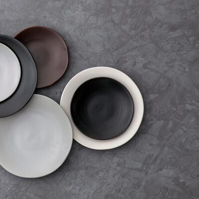 "Fortessa Heirloom Stoneware, 6.25"" B/B Plate (Set of 4), Blush"