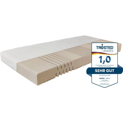 Beco "Matratze Active Greenfirst, Matratze in diversen Größen erhältlich" 18 cm hoch Raumgewicht: 28 kg/m³ 1 Stk. tlg. Matratze in 90x200 cm und weiteren Größen, punktelastische Matratze