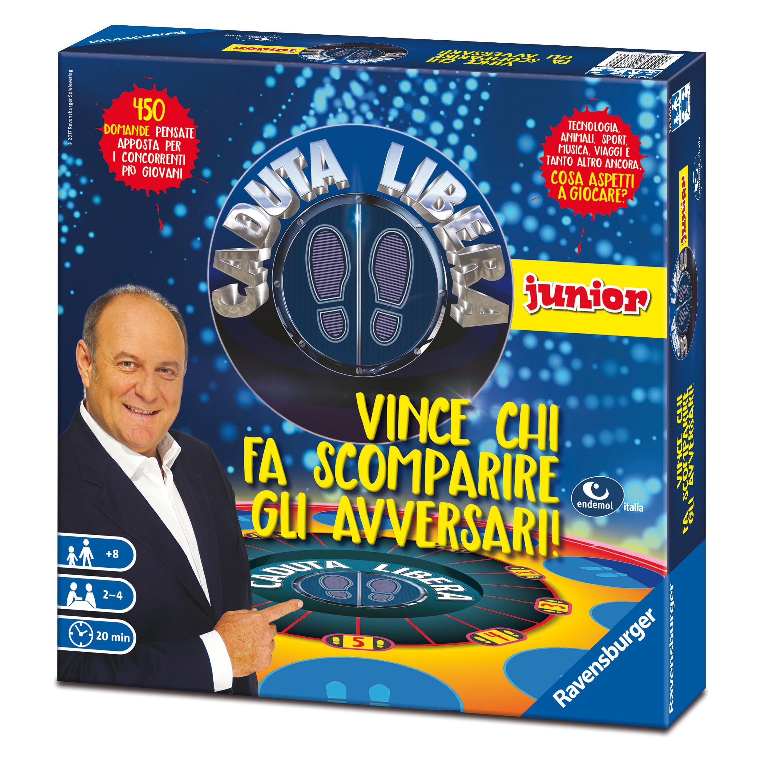 Ravensburger Caduta Libera Junior (Italienisch, 2 - 4 Spieler) (26760)