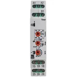RS PRO Two Pole Multifunction Timer, Relais