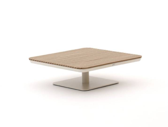Loungetafel Bellagio Vierkant Tuintafel Kunststof 90x90cm