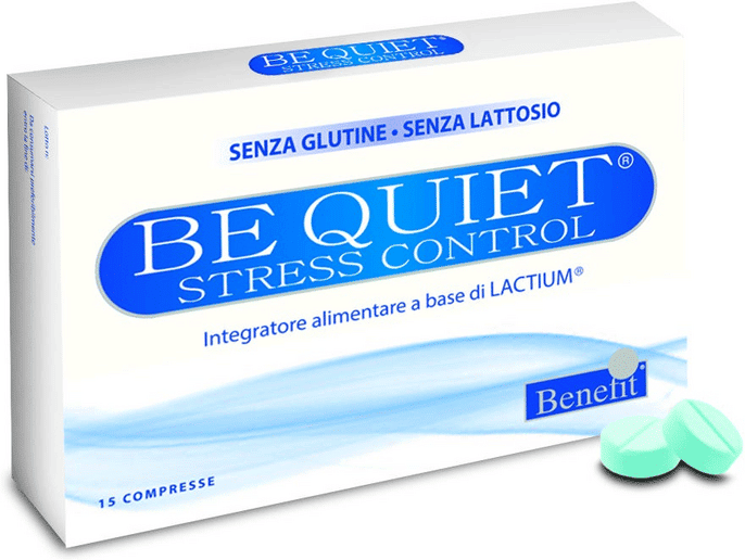 Be Quiet Stress Control Integratore Contro lo Stress 15 Compresse