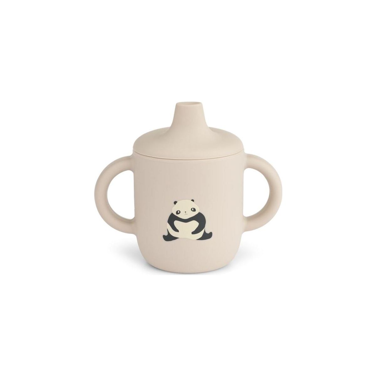 Liewood Neil Sippy Cup panda / sandy (2714) ONE SIZE LW13060-2714-ONE SIZE-CU