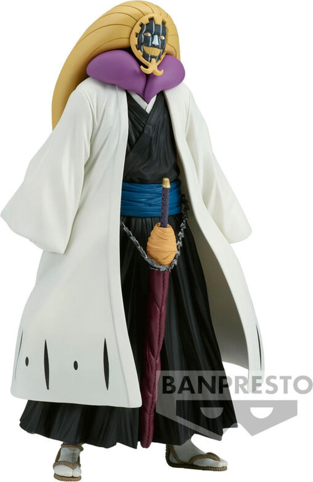 Banpresto Bleach Figuur Mayuri Kurotsuchi, 16 cm, Solid & Souls