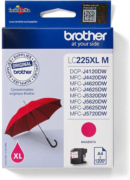 Brother LC-225XLM - Magenta - Druckerpatrone - Hohe Kapazität