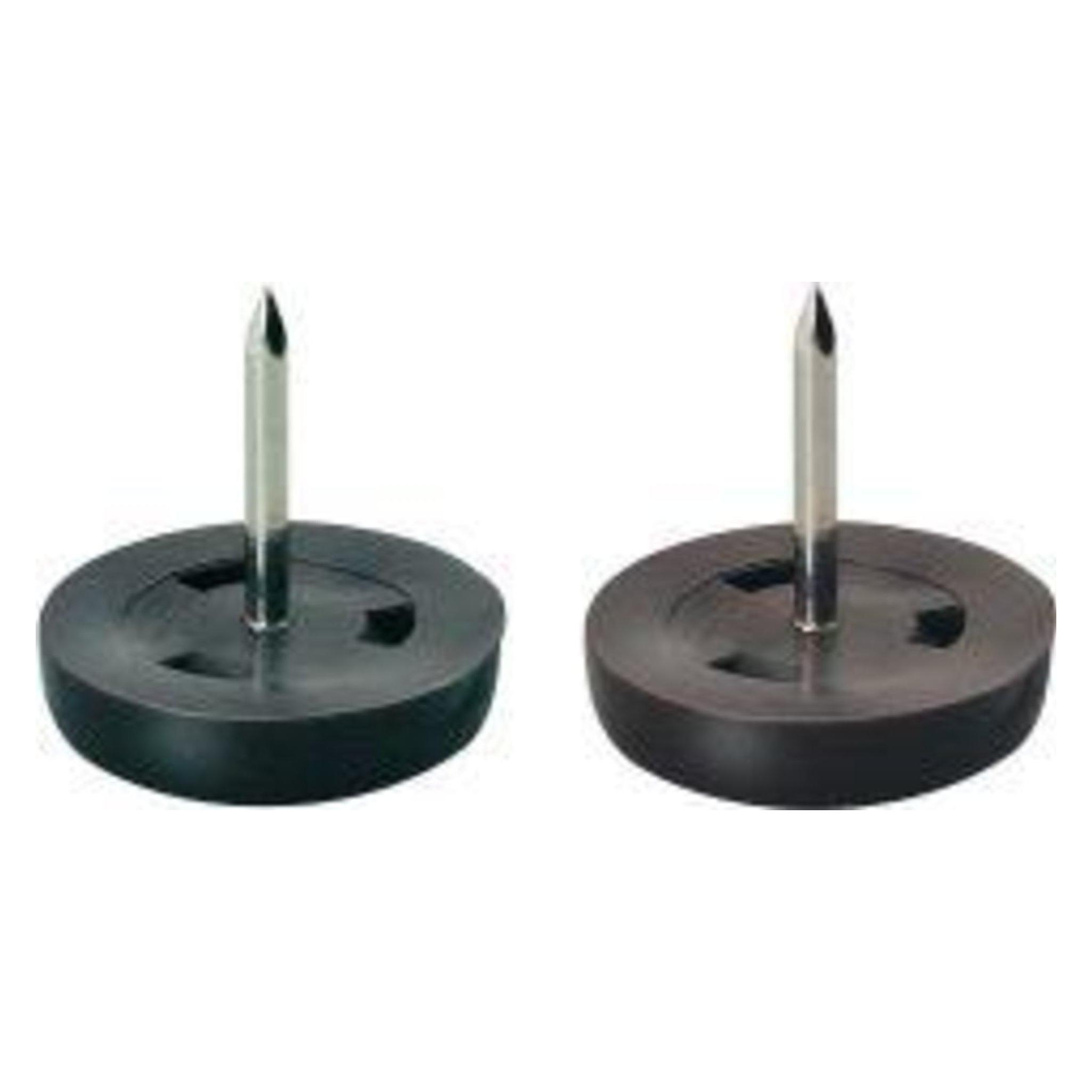 Dransfeld Kunststoffgleiter weiss 25 mm (Kunststoffgleiter) (4332163402589)