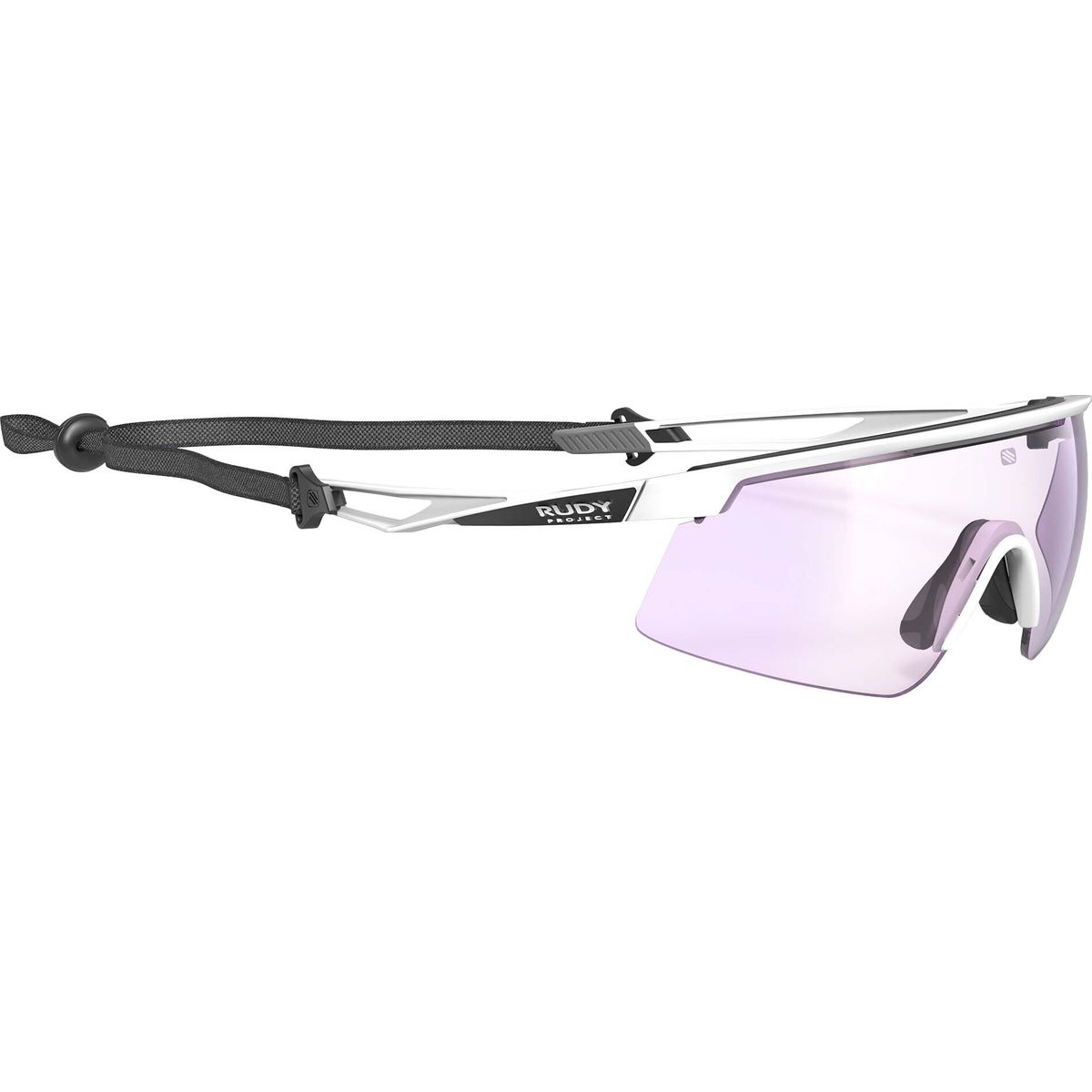 Rudy Project Turbolence Without Accessories impactx™ photochromic 2laser purple white matte (SP897558-N000-SP897558-N000)