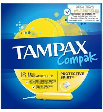 Tampax Compak Regular - 18 Pack