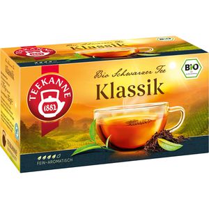 Teekanne Tee Klassik, BIO, Schwarzer Tee, 35 g, 20 Beutel