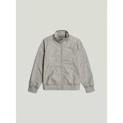 Outdoorjacke G-STAR "Track Jacke", Herren, Gr. S, elephant skin, Obermaterial: 64% Baumwolle, 36% Polyimid, Jacken Outdoorjacke