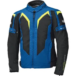 Held Zelda, Textiljacke - Blau/Schwarz/Neon-Gelb - XXL