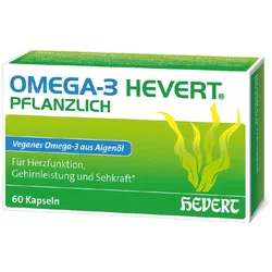 Omega-3 Hevert Pflanzlich Weichkapseln 60 St