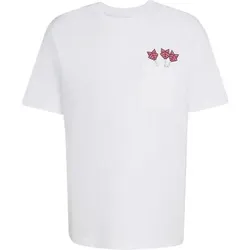 ADIDAS Herren Shirt NOVELTY DART GRAFIK, Größe S in Weiß Weiß