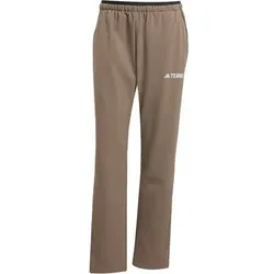 ADIDAS Damen Hose Terrex Multi Liteflex, Größe L in Braun Braun