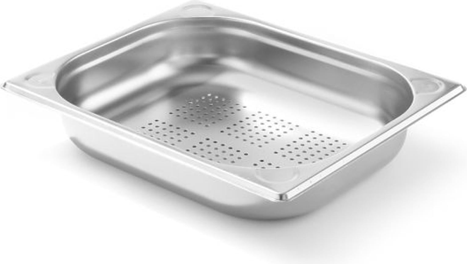 HENDI Kitchen Line Gastronorm bak 1/2 formaat geperforeerd 65 mm
