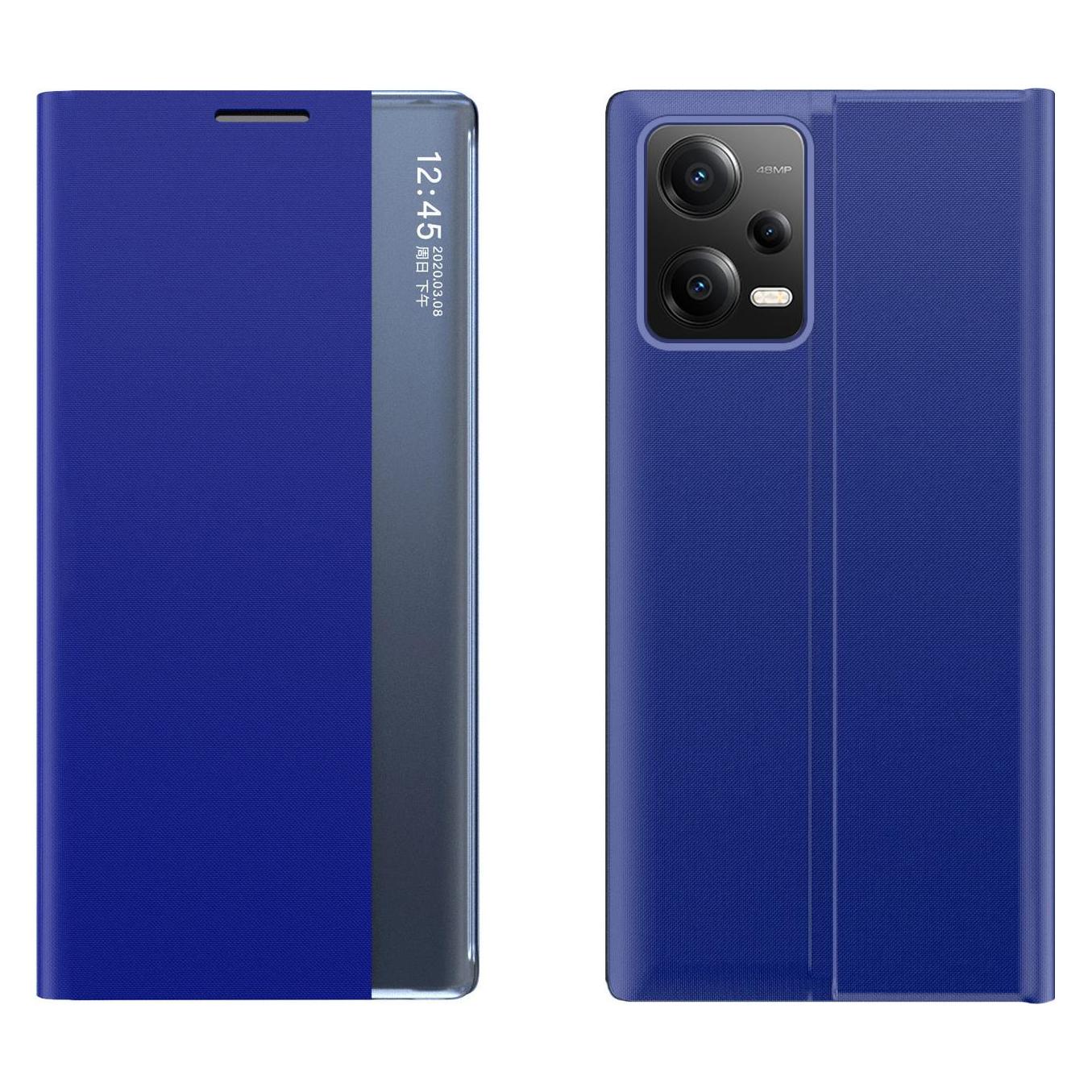 Hurtel Neues Sleep Case für Xiaomi Redmi Note 12 Pro+ Hülle mit Klappständer blau (Xiaomi Redmi Note 12 Pro+) (1404978613)
