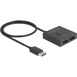 DELOCK 18906 - 2-Port Switch, DisplayPort