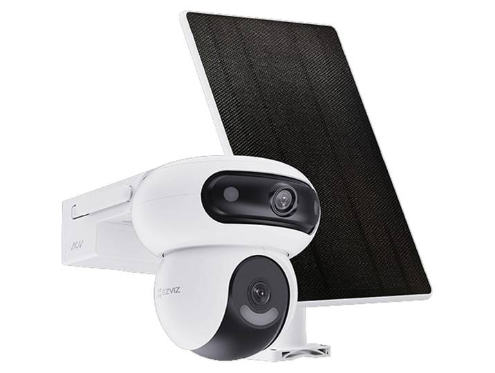 Ezviz HB90 Kit Camera extérieure + Panneau solaire