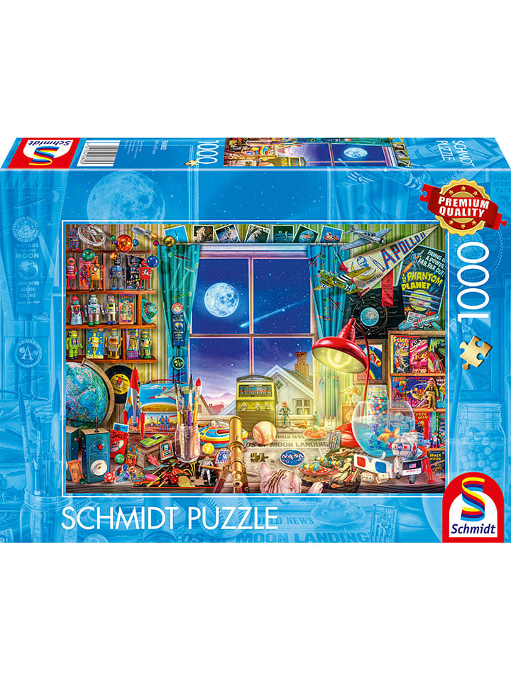 Schmidt Spiele 1.000tlg. Puzzle "Bis zum Mond" - ab 14 Jahren - onesize