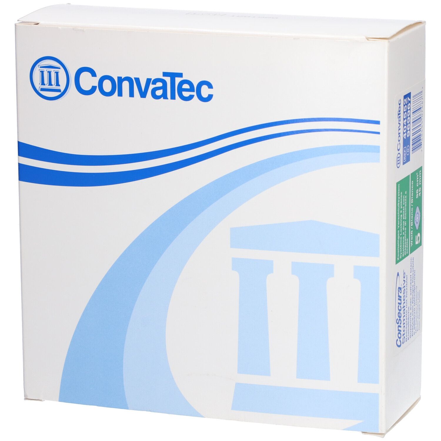 Consecura Basis 45mm flexible Klebefläche 5 St Basisplatte