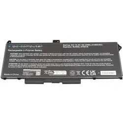 IPC M033W (4 Zellen, 4100 mAh), Notebook Akku