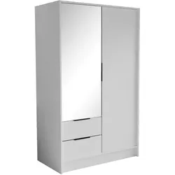 DREHTÜRENSCHRANK Niko 100/51/200 cm weiß