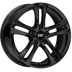TEC Speedwheels As4 Black Gloss 7x16 ET 48 5/112 Alufelge Schwarz