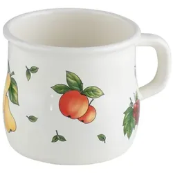 Riess Becher 3/8L  Ø8cm Fruit Garden Emaille