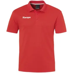 Kempa POLY Poloshirt rot S