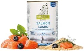 Isegrim Adult River Salmão + Painço, Amoras E Ervas Selvagens 400g
