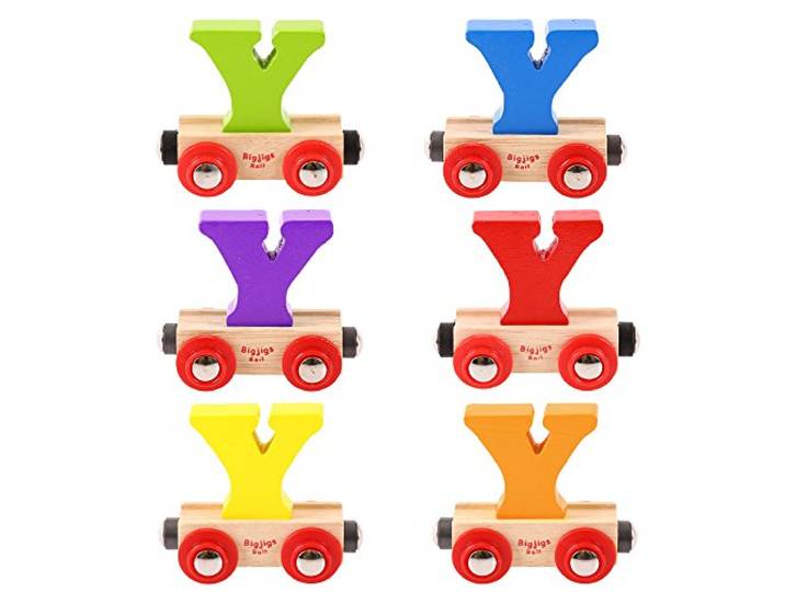 Bigjigs Rail Name Letter Y