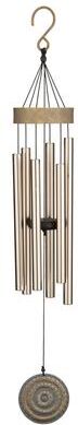 Regal Art & Gifts Regal Art & Gift 32.5 Inch Medallion Chime - Gold
