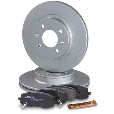 Bestprice Bremsscheiben + Bremsbeläge Vorderachse [Hersteller-Nr. 40831864] für Hyundai