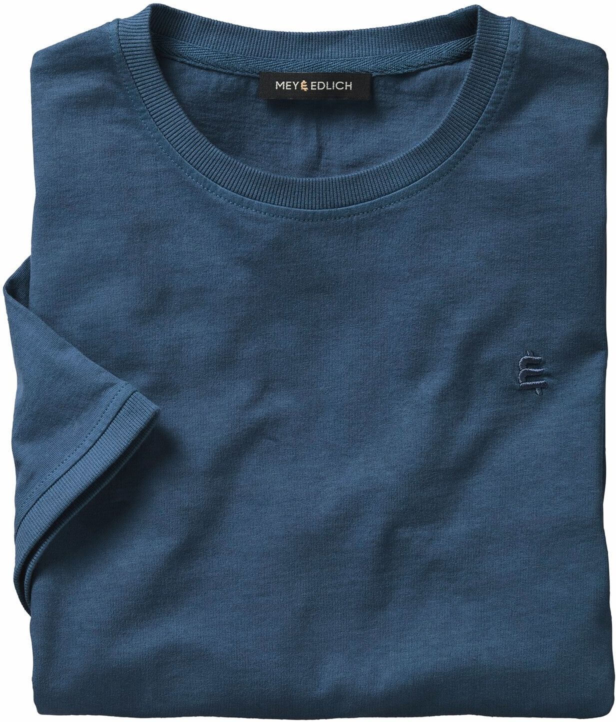 Mey & Edlich Sichere-Bank-T-Shirt Blau S