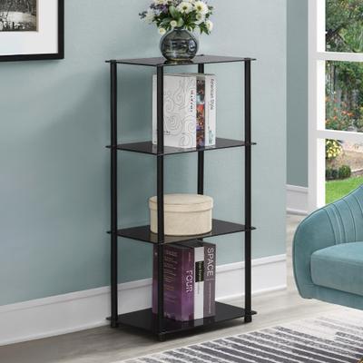 Convenience Concepts Designs2Go Classic Glass 4 Tier Tower