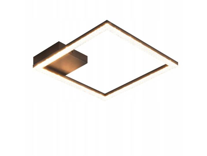 Plafonnier en plastique blanc 30x30x5cm led 3000k 12w