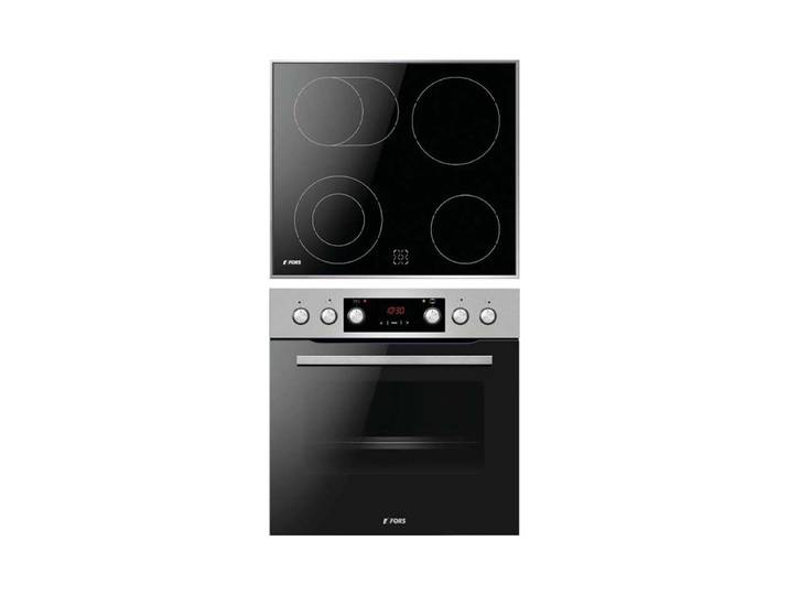 Fors FCHD 6042 ES Kochherd mit Backofen Edelstahl