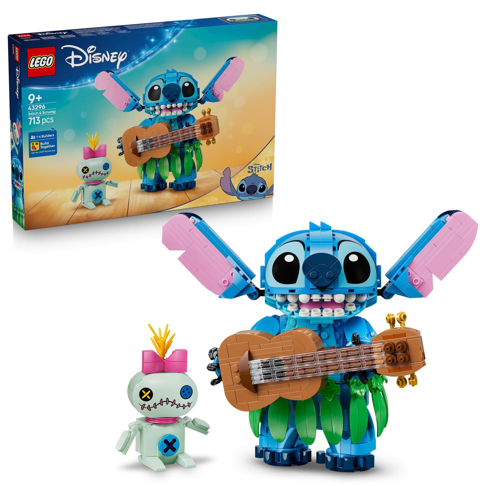 LEGO Disney 43296 Stitch en Scrump bouwset