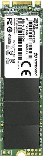 Transcend 832S 256GB Interne M.2 SATA SSD 2280 M.2 SATA 6 Gb/s Retail TS256GMTS832S