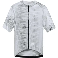Gore Wear, Herren, Velotrikot, Spinshift Pixel (XXL), Weiss, Schwarz, Grau, XXL