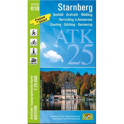 ATK25-O10 Starnberg (Amtliche Topographische Karte 1:25000), Sonstige von , Landesamt für Digitalisierung, Breitband und Vermessung, Bayern,
