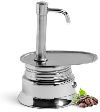 Kings County Tools Stainless Steel Single Spout Stovetop Espresso Maker