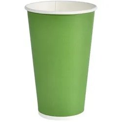 120x DUNI Pappbecher 50 cl Green