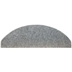 Stufenmatte BASIC - grau - 28x65cm
