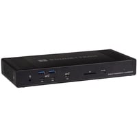 Echo 21 Thunderbolt 5 SuperDock, Dockingstation schwarz, Integrierter M.2-NVMe-SSD-Steckplatz
