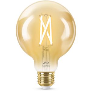 WiZ LED-Lampe SmartHome Filament, E27, 6,7W ersetzt 50W, warm- bis kaltweiß, WLAN